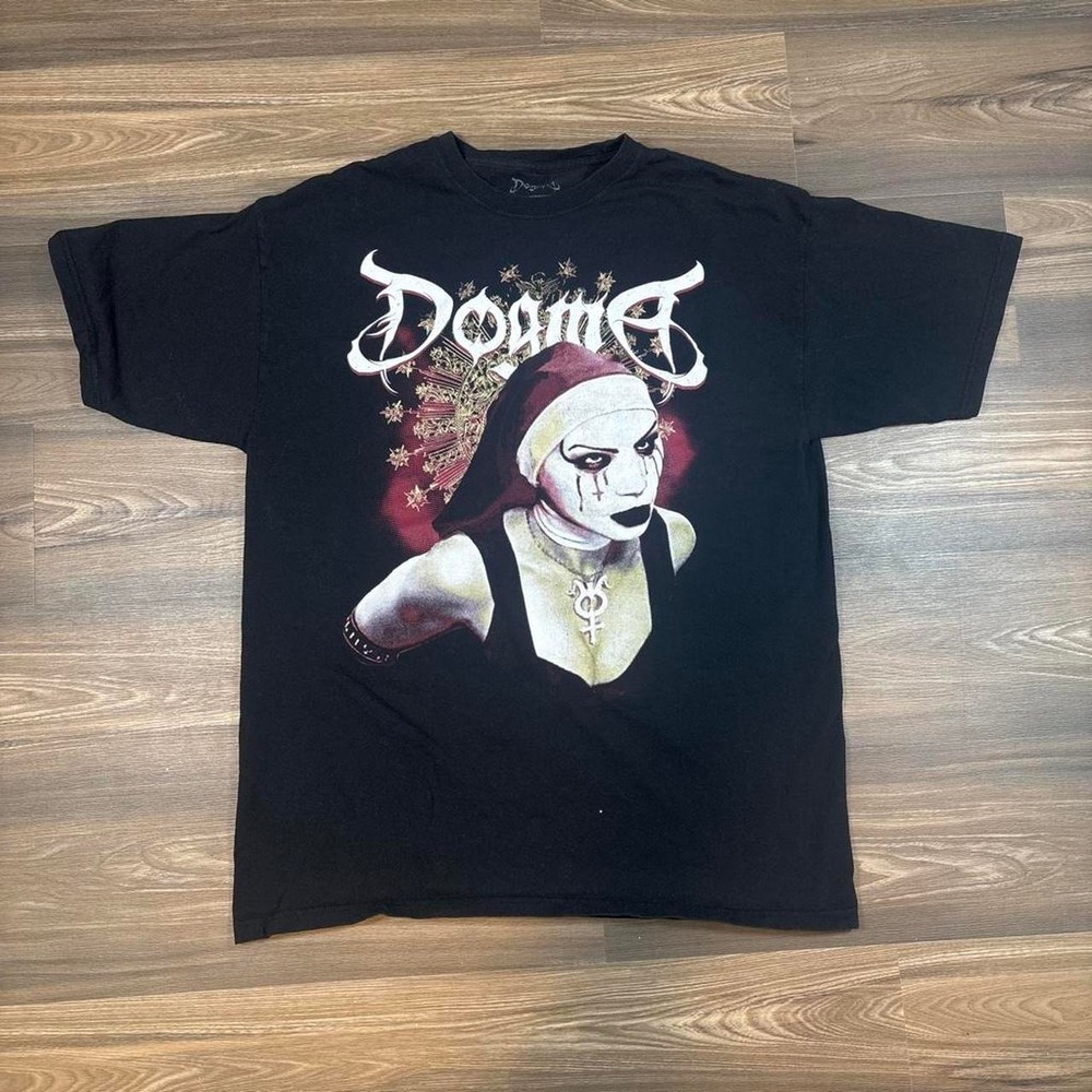 Dogme 303 Sinning Over America Tour 2024 black cotton t-shirt with graphic